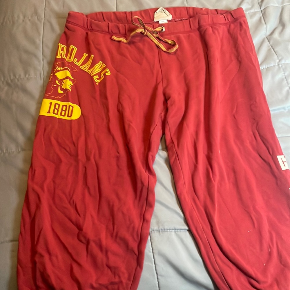 VS Pink USC crop sweats